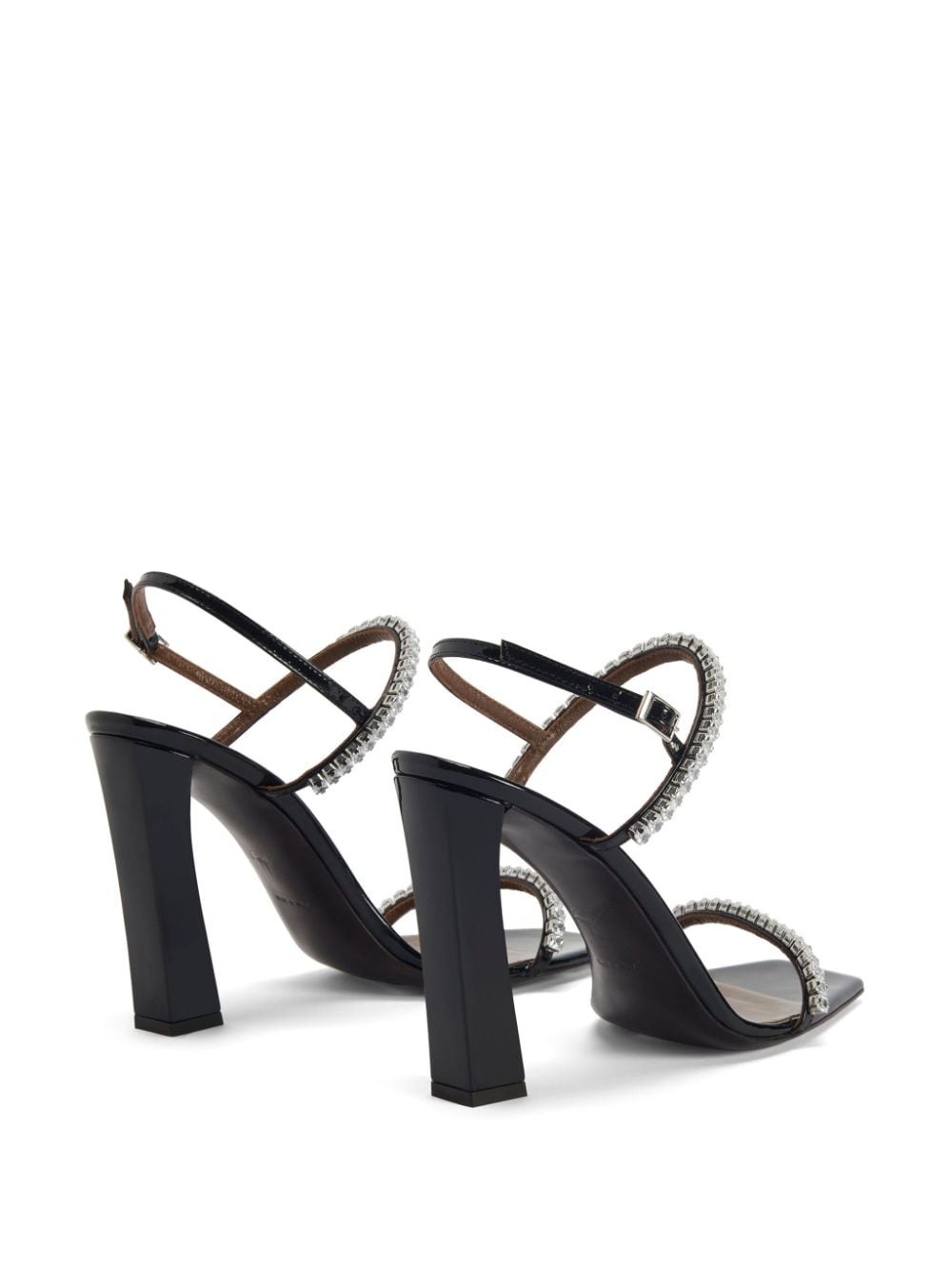 Valentine 80mm crystal-embellished sandals - 3