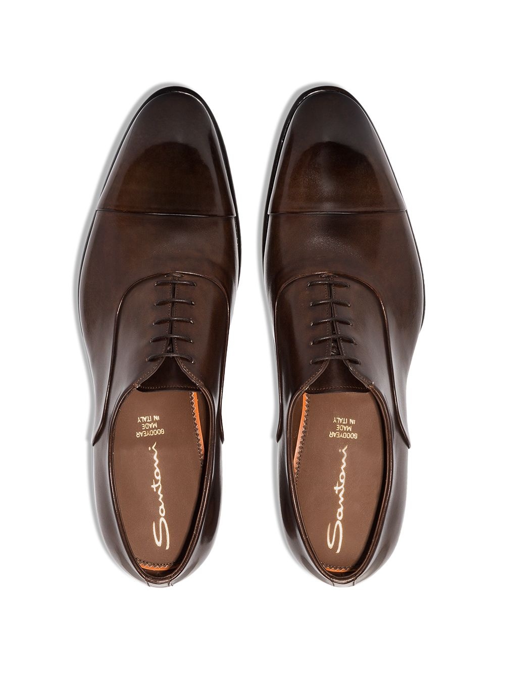 classic lace-up Oxford shoes - 4