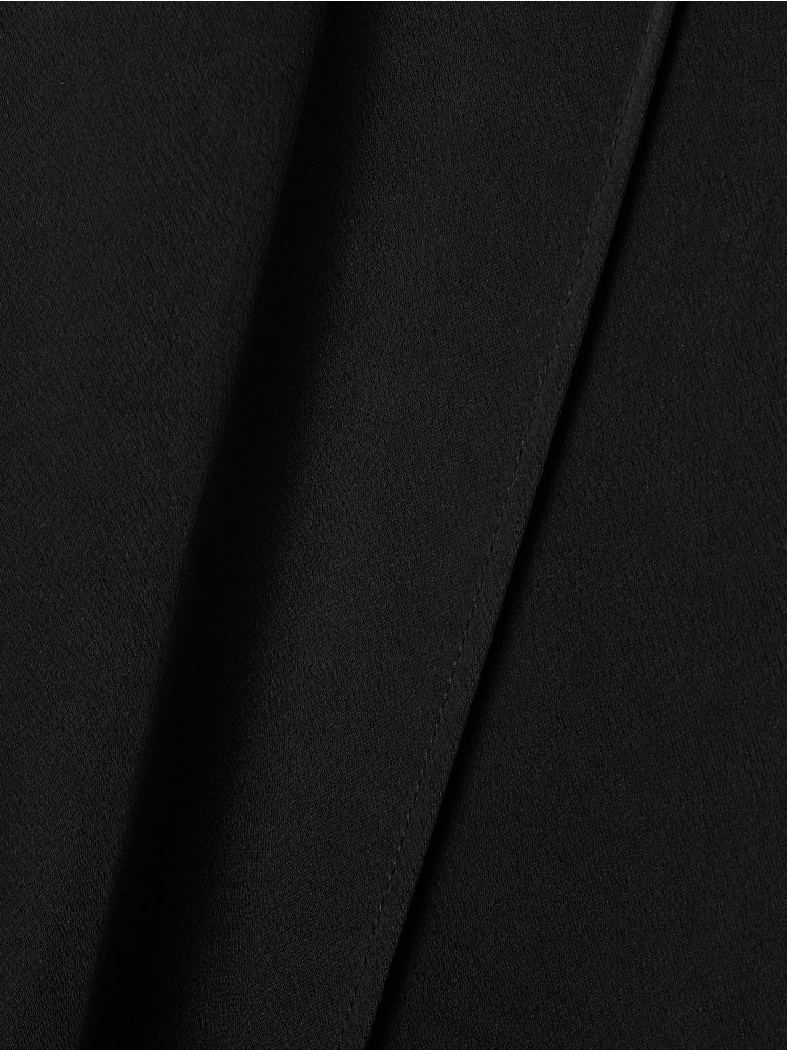 Kyra satin wide-leg pants Black - 4