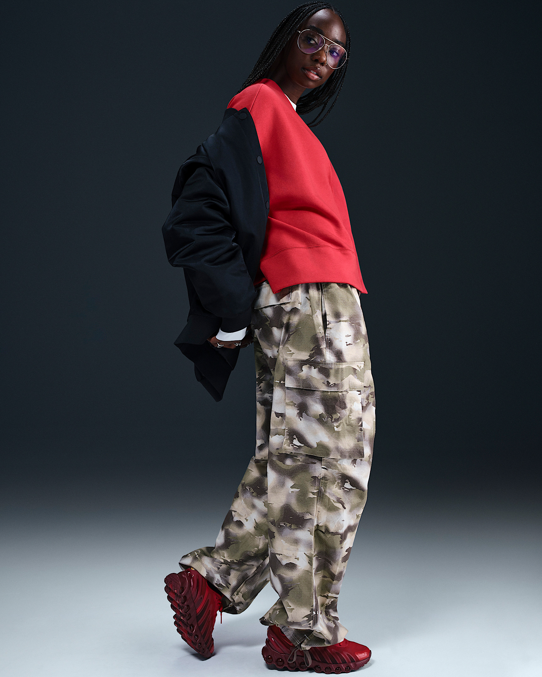 Nike Sportswear Destroyer Women's Oversized Woven Jacket - 6