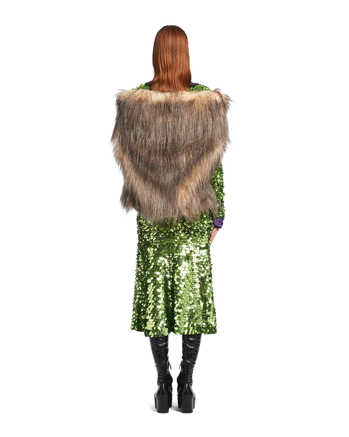 Aspen and jacquard stole - 4