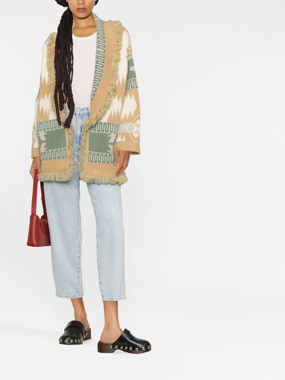 Icon fringed cashmere cardigan - 2