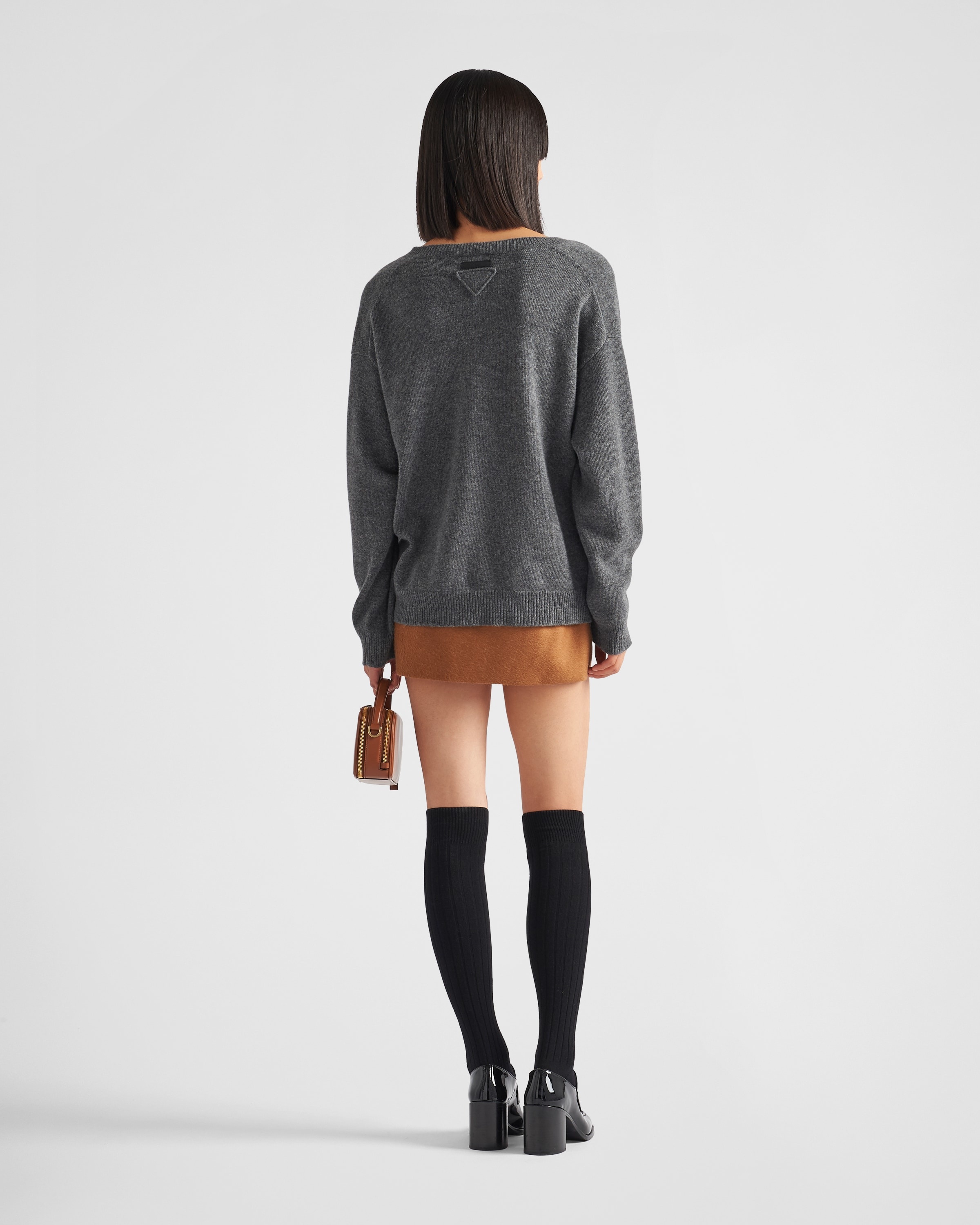 Cashmere miniskirt - 5