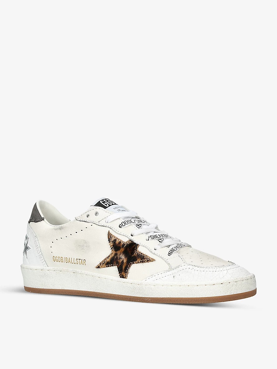 Ball Star 10889 leather low-top trainers - 3