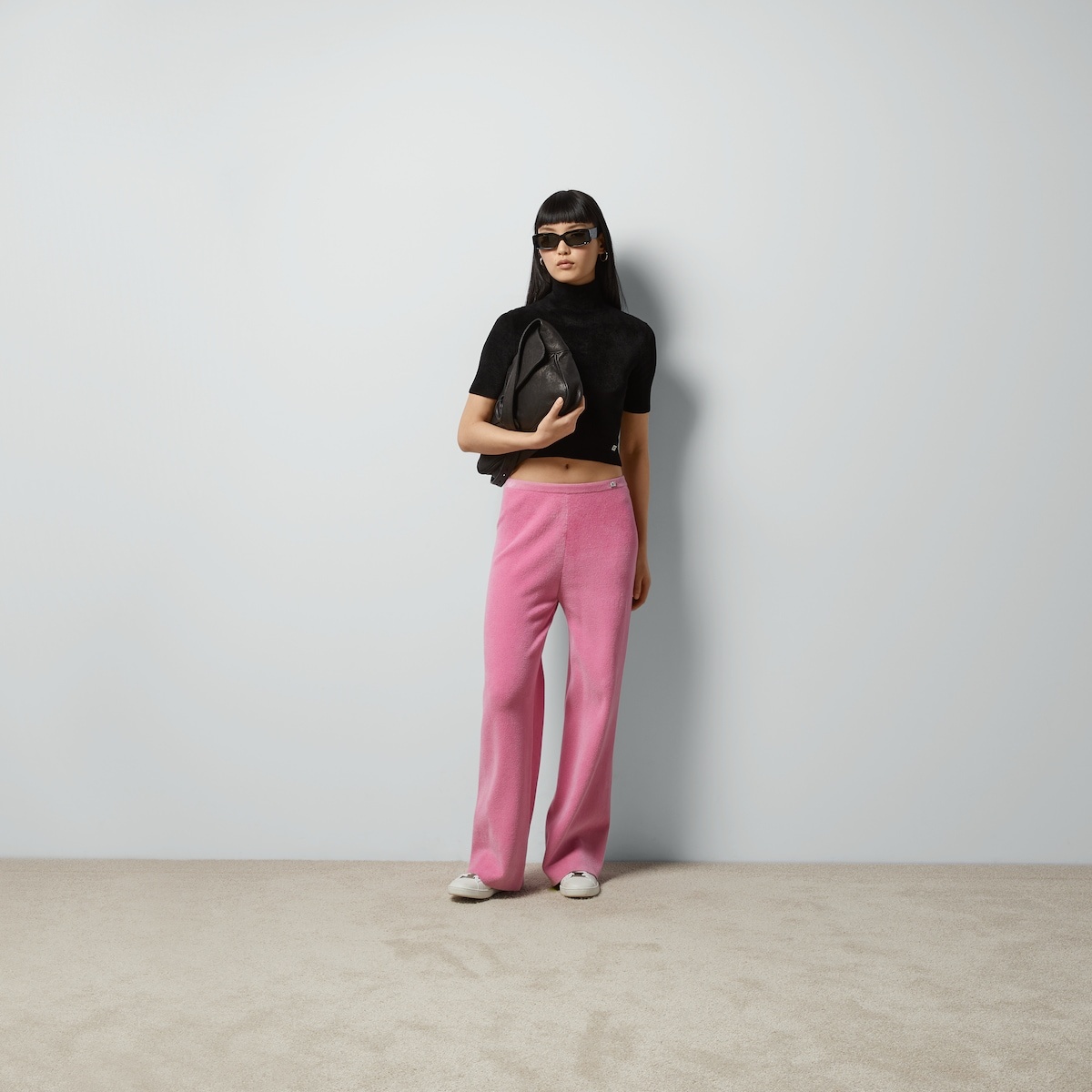 Viscose pant with crystal G - 2