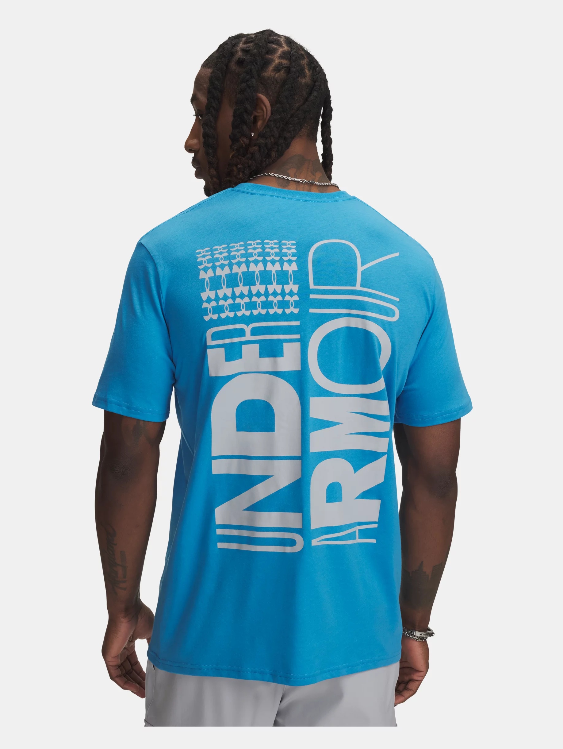 Men's UA Stacked PTH Logo Short Sleeve - 2