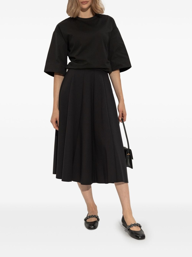 스튜어트 Weitzman 뚱 베어 담당자: Ms. Jane Ballet Flat 에 검정 에 Nordstrom 5
