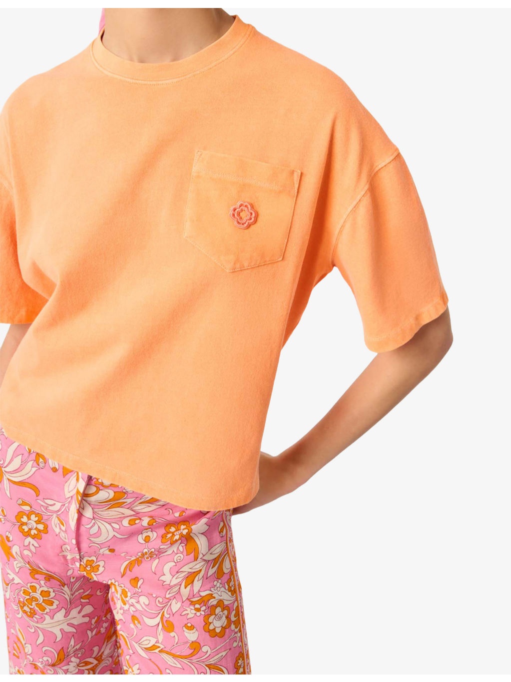 Branded Short-Sleeved Cotton-Jersey T-Shirt - 3