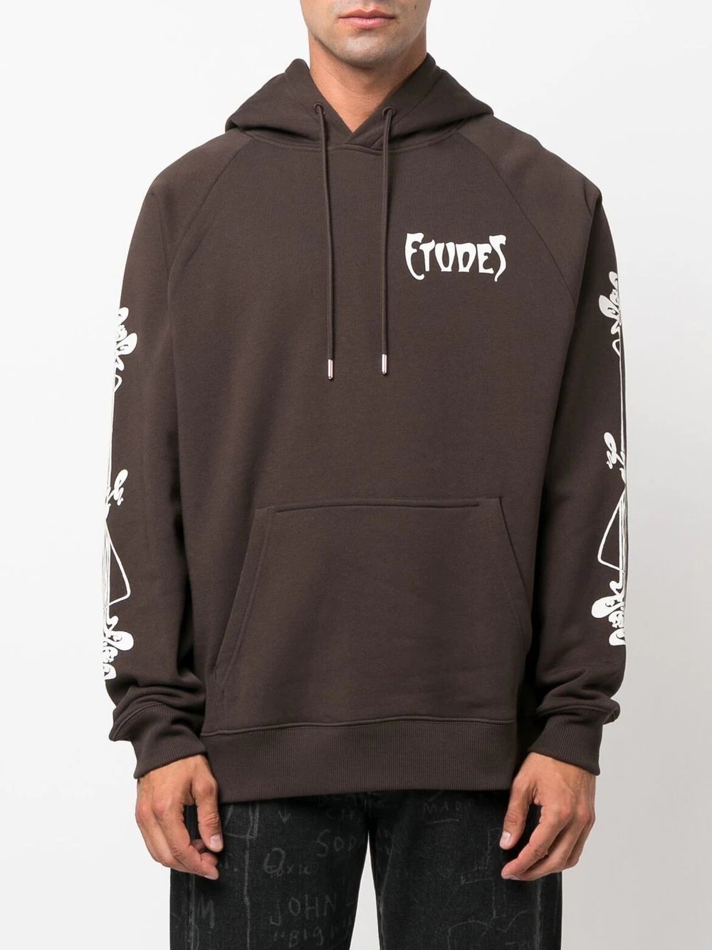 Racing Paris logo-print hoodie - 3