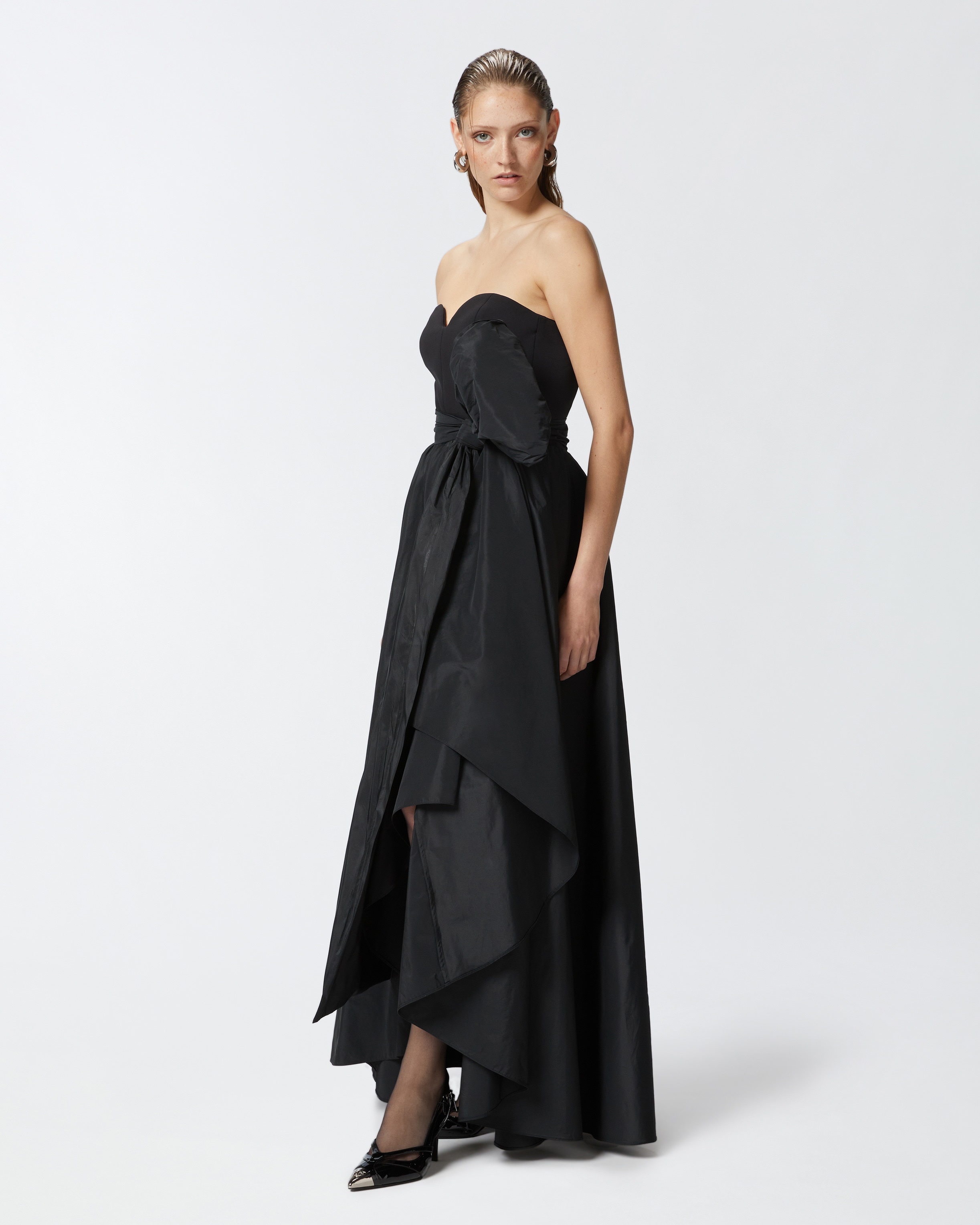 TWO-PIECE DRESS WITH PLAYSUIT AND MAXI SKIRT - 3