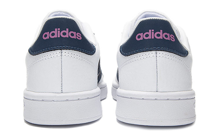 (WMNS) adidas neo Grand Court Navy/White FZ4262 - 3