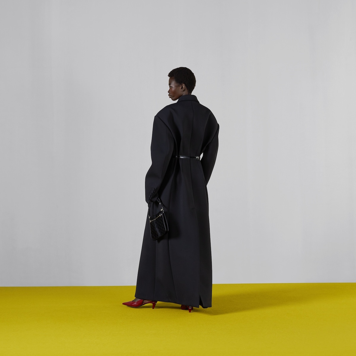 Wool neoprene coat - 3