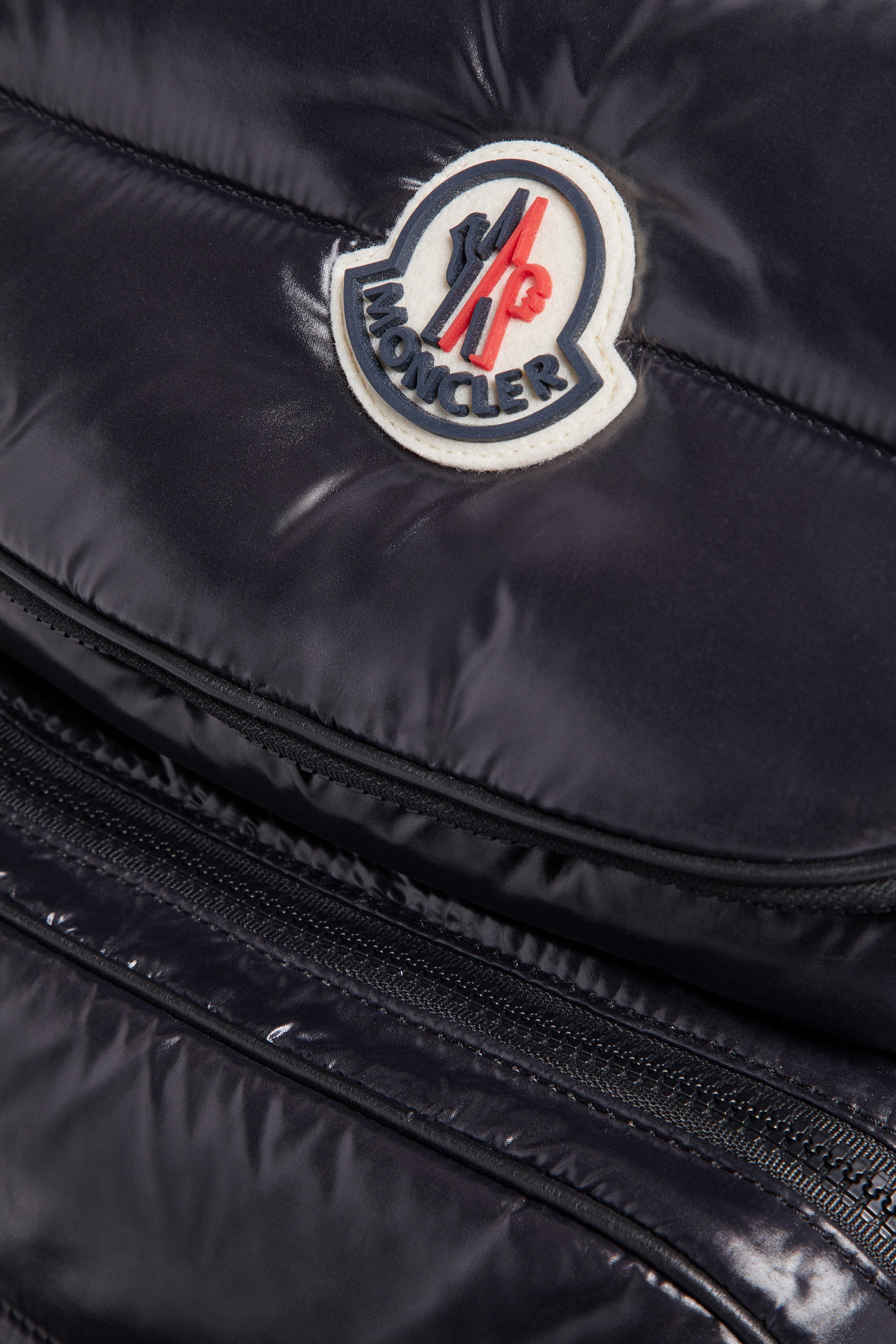 Nylon Laqué Diaper Backpack - 5