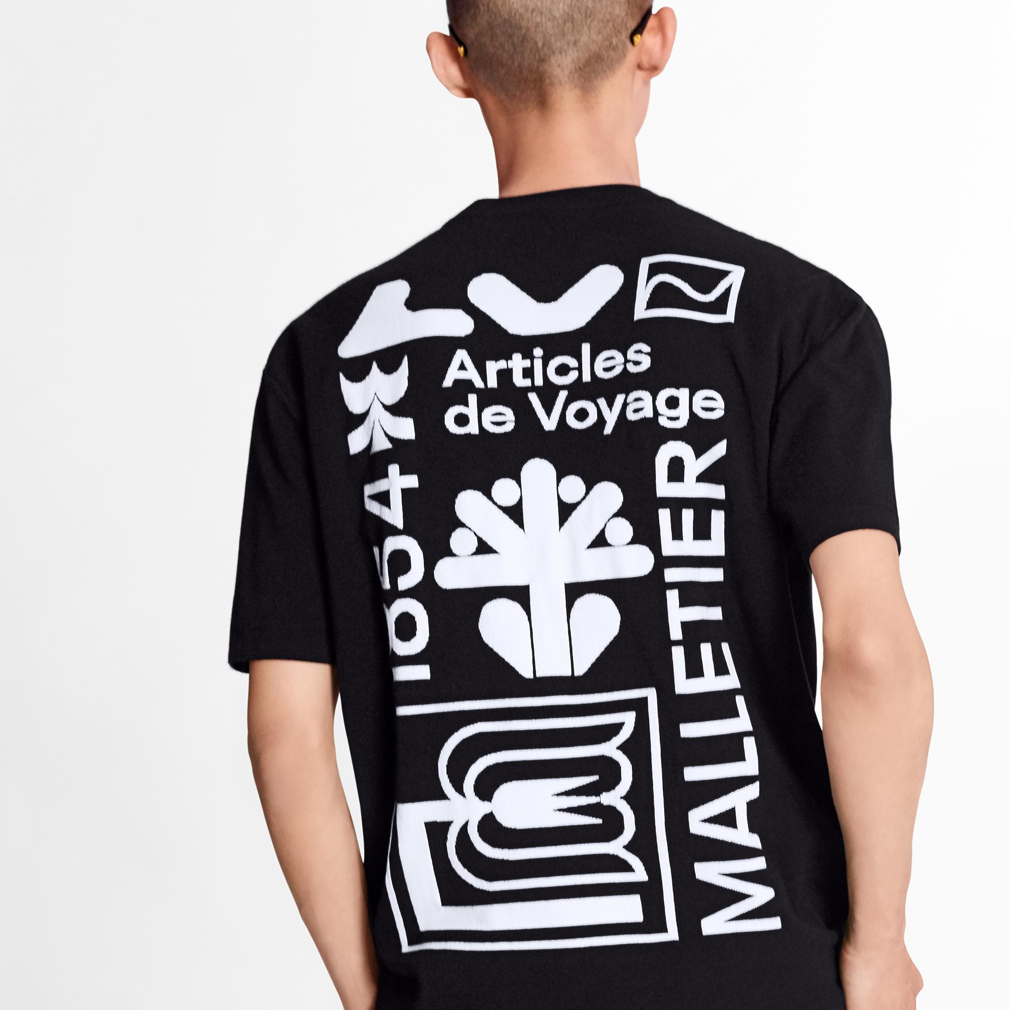 Graphic Intarsia T-Shirt - 4