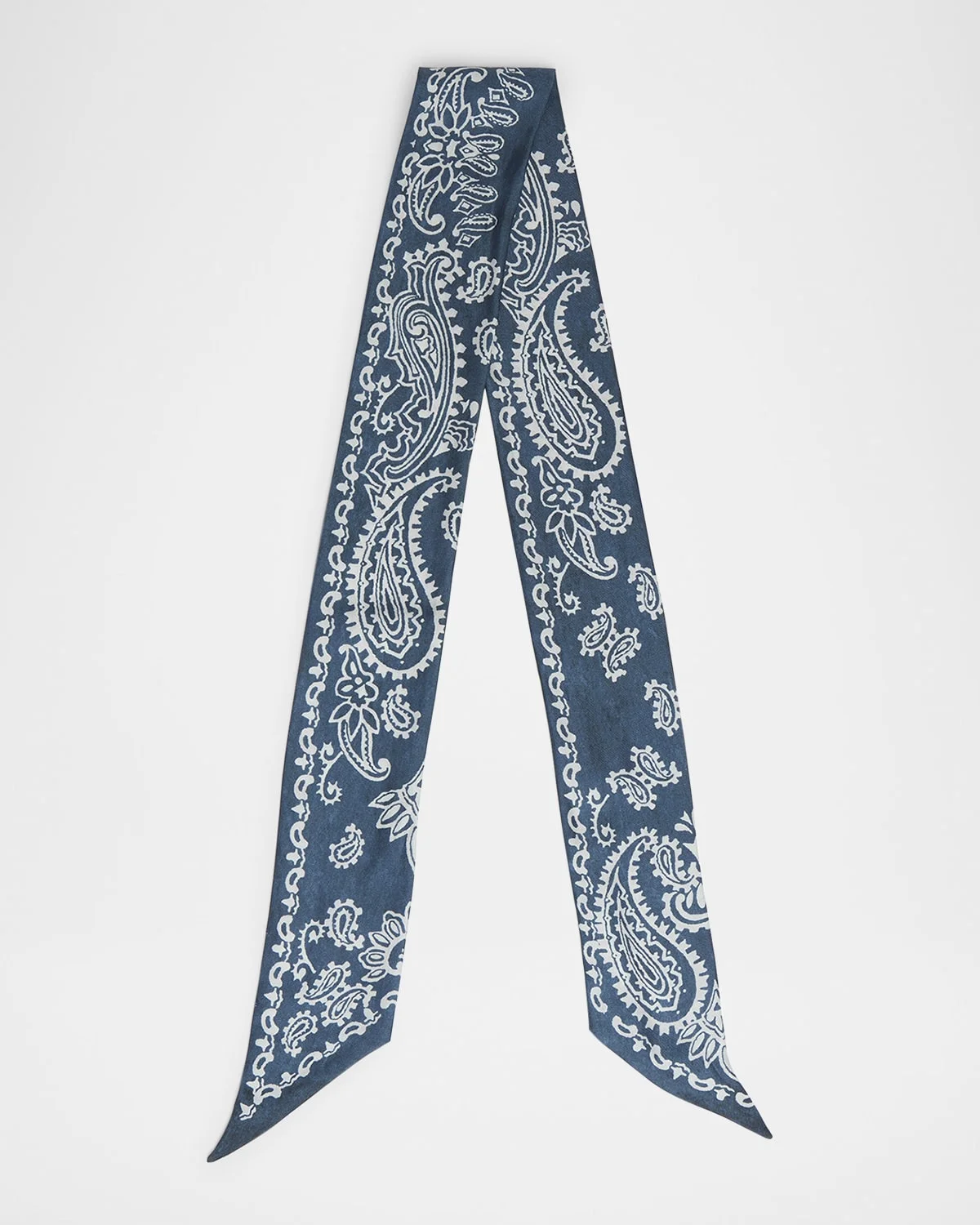 Journey Paisley Silk Twill Scarf - 1