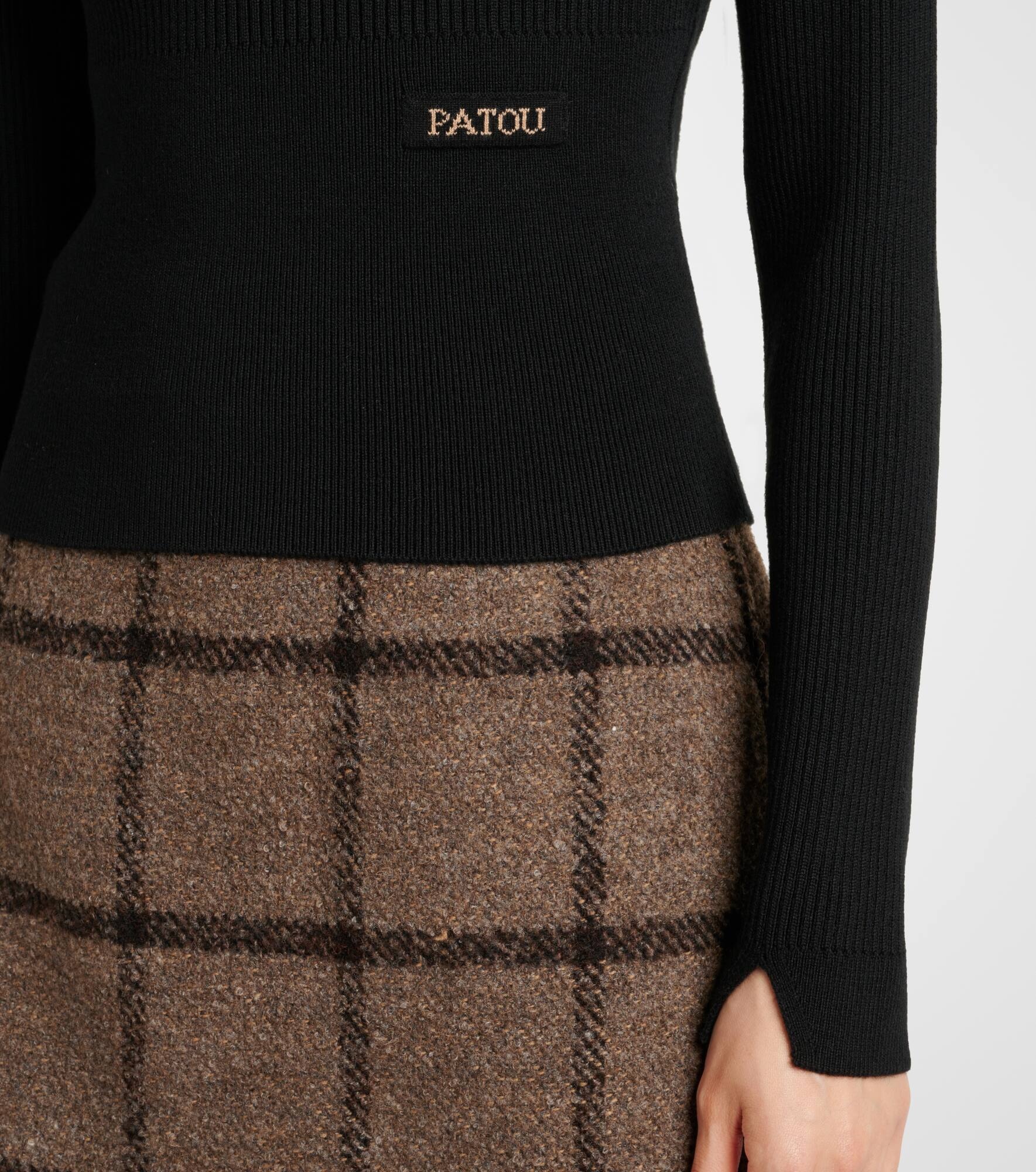 Logo turtleneck sweater - 6
