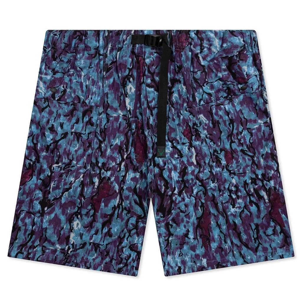 BELTED C/S SHORT COTTON RIPSTOP PRINTED - HORN CAMO - 1