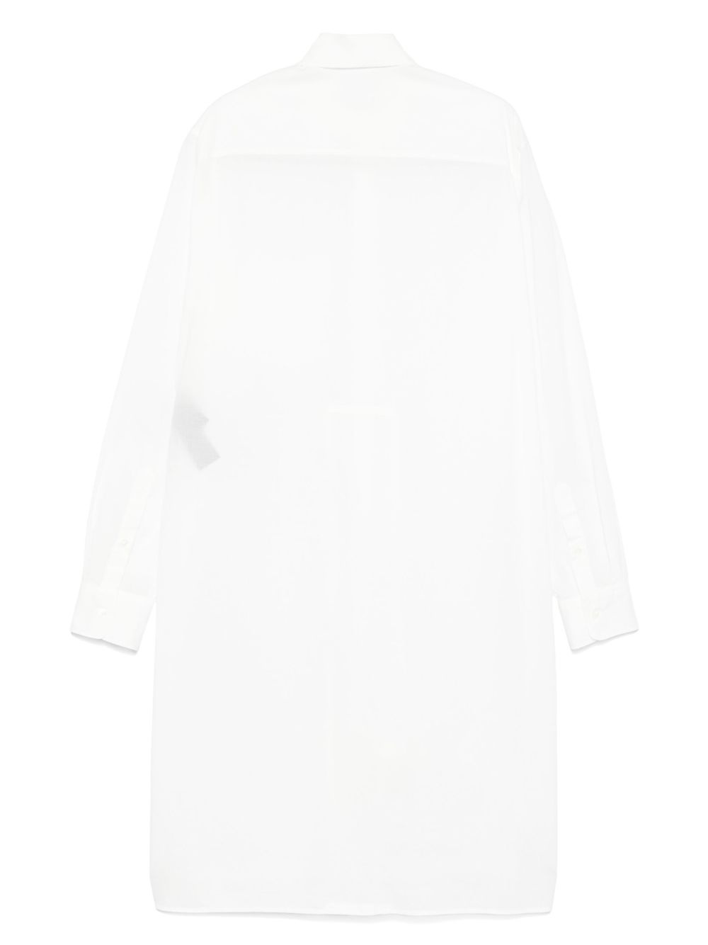 poplin shirt dress - 2