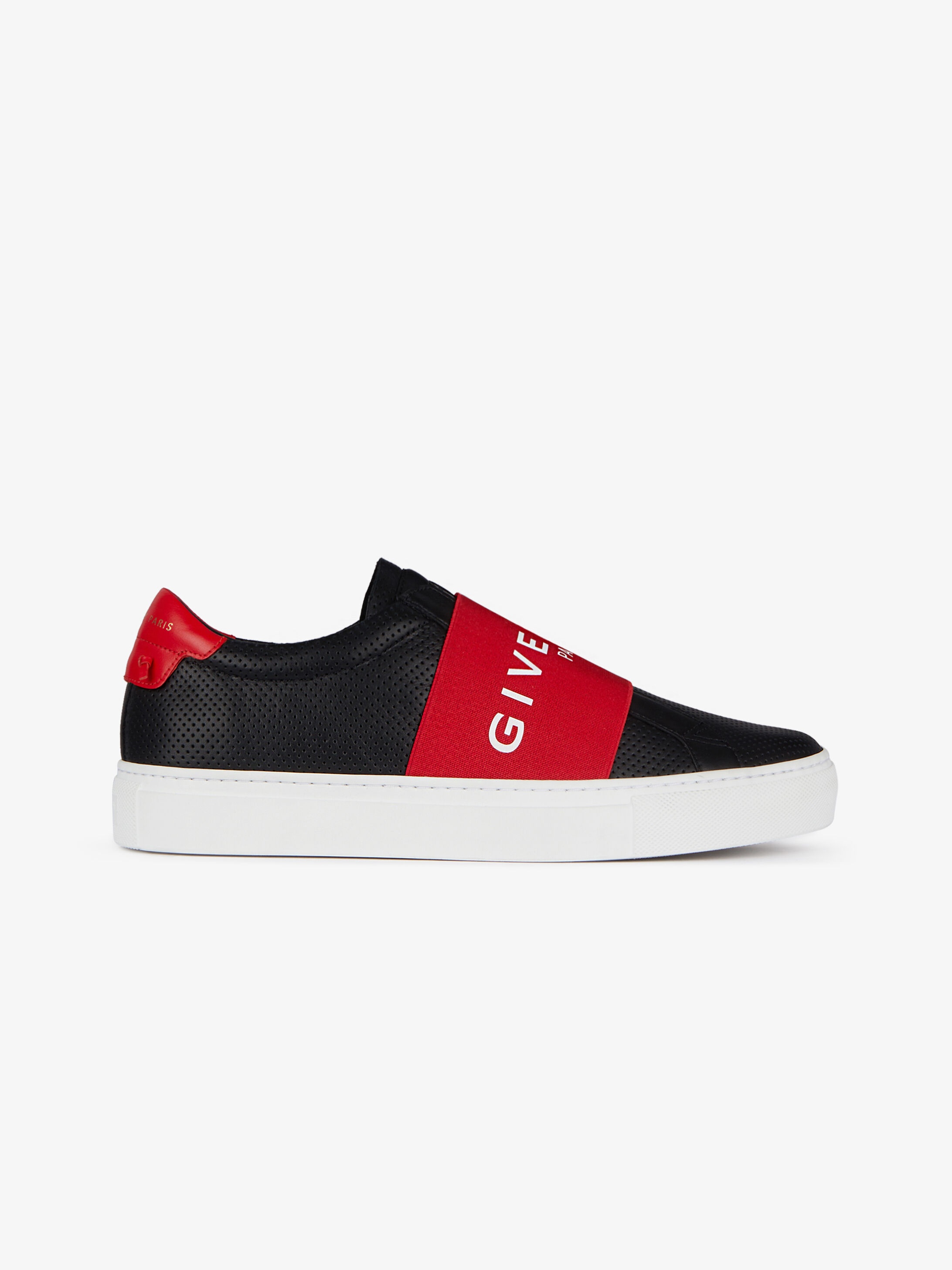 GIVENCHY webbing sneakers in leather - 1