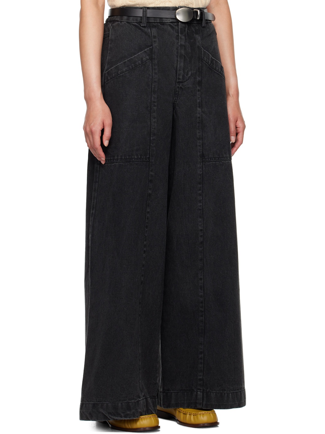 Black Velma Jeans - 2