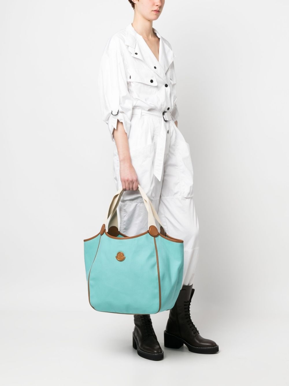 logo-patch tote bag - 2