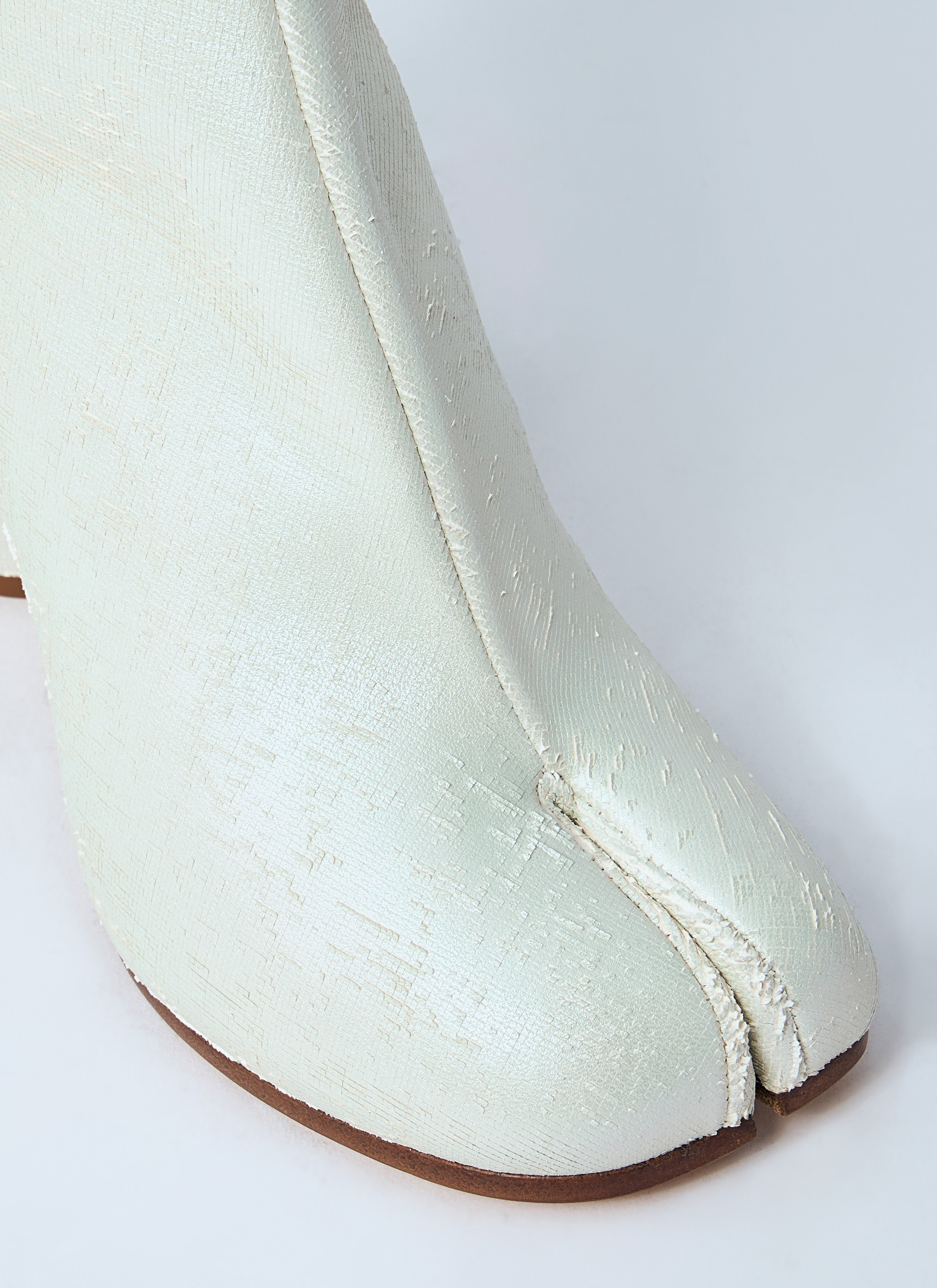 Maison Margiela Women Tabi Suede Boots - 3