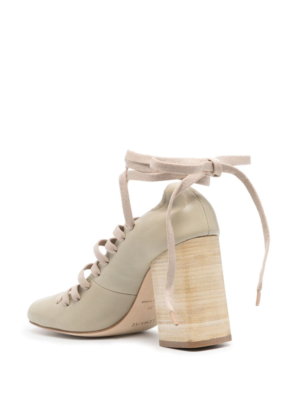 90mm lace-up pumps - 3