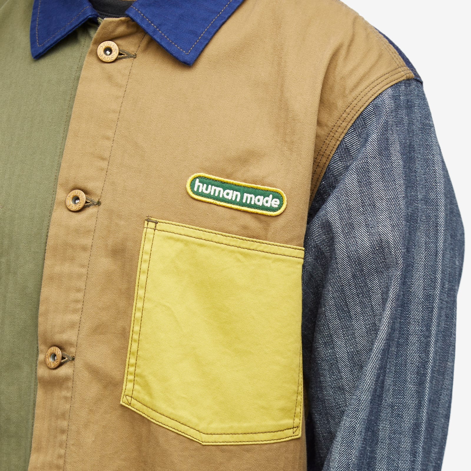 HUMAN MADE Crazy Coverall Jacket サイズL HUMAN MADE Crazy Coverall Jacket in Multicolored | SVD USA