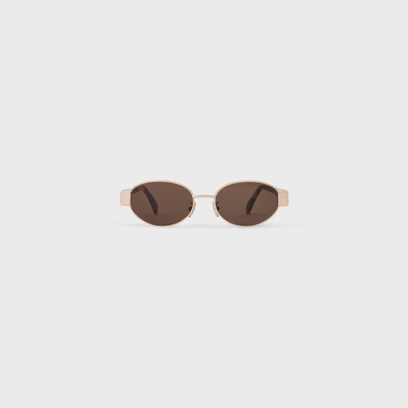 CL40235U Triomphe Metal 01 Sunglasses in Metal - 1
