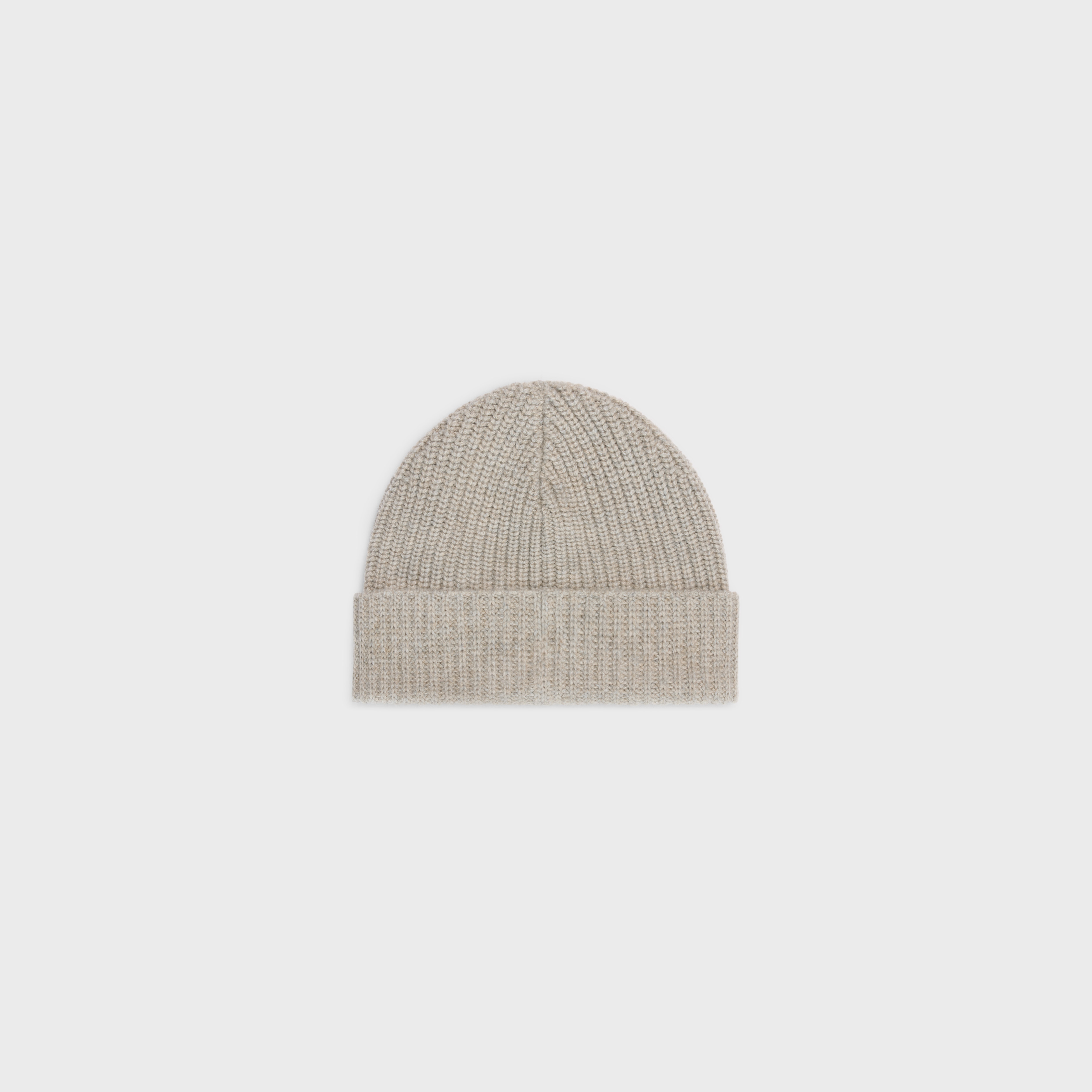Triomphe beanie in heritage cashmere - 2