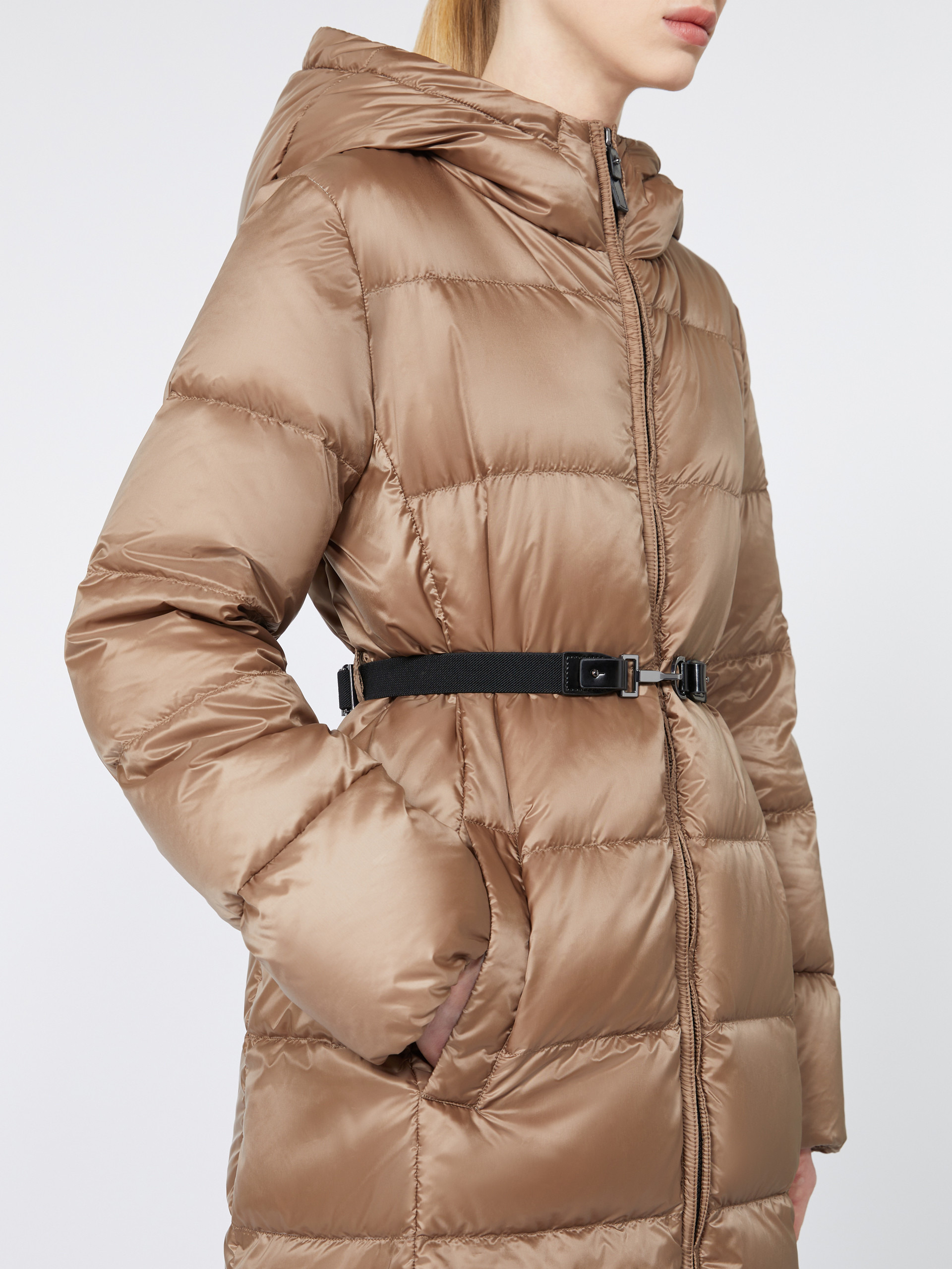 SEIPAR Midi down jacket in water-repellent technical fabric - 5