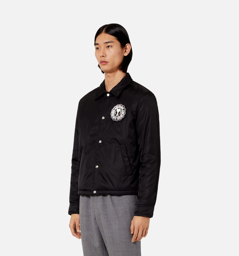 Coach Jacket With Ami Paris Print And Patch 4