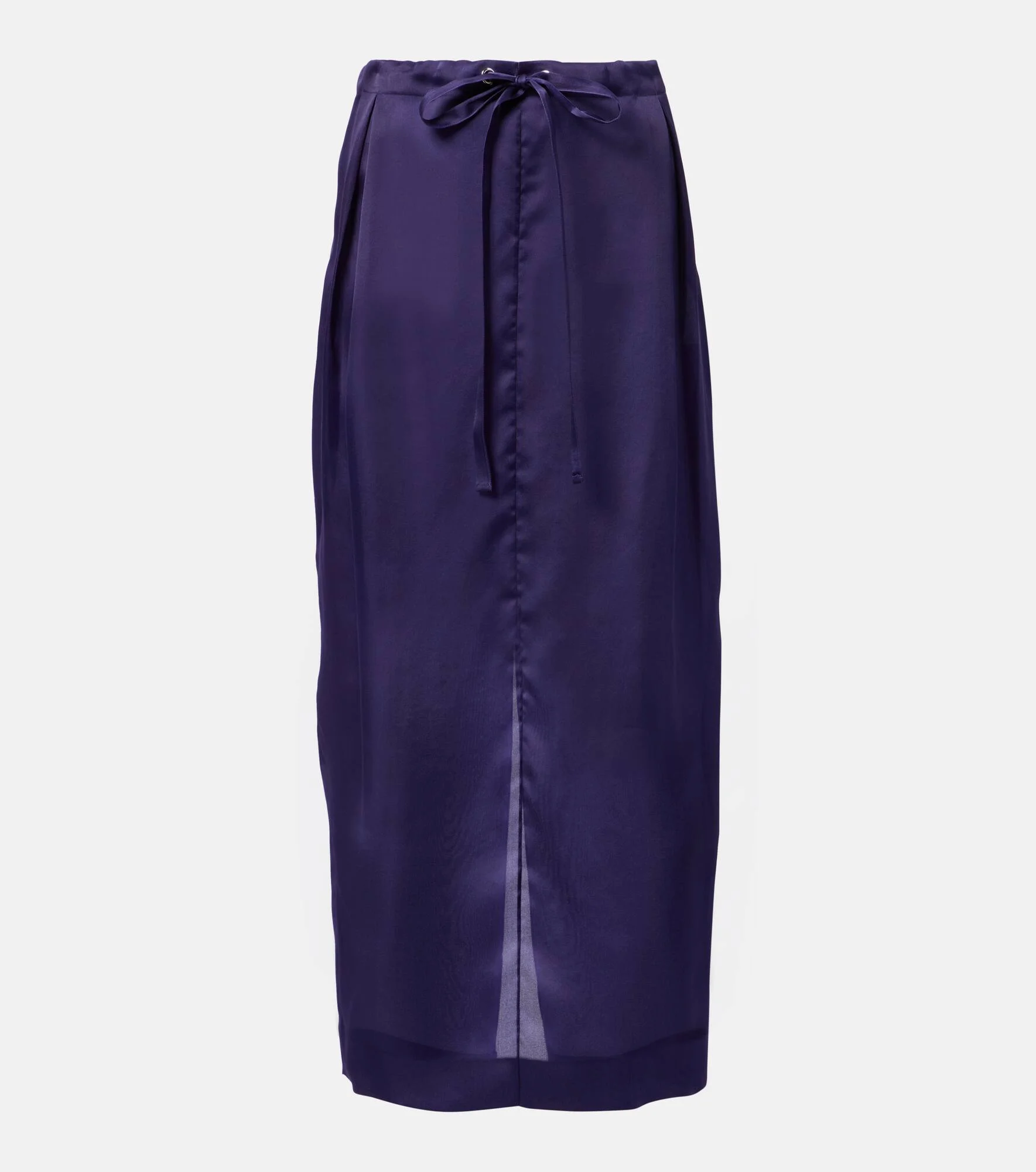 Chenton silk organza maxi skirt - 1