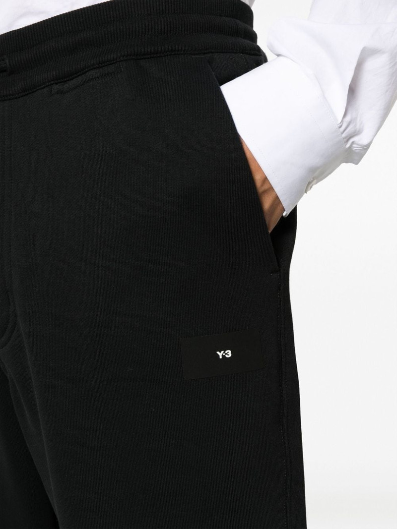 logo-patch drawstring 트랙 바지 6