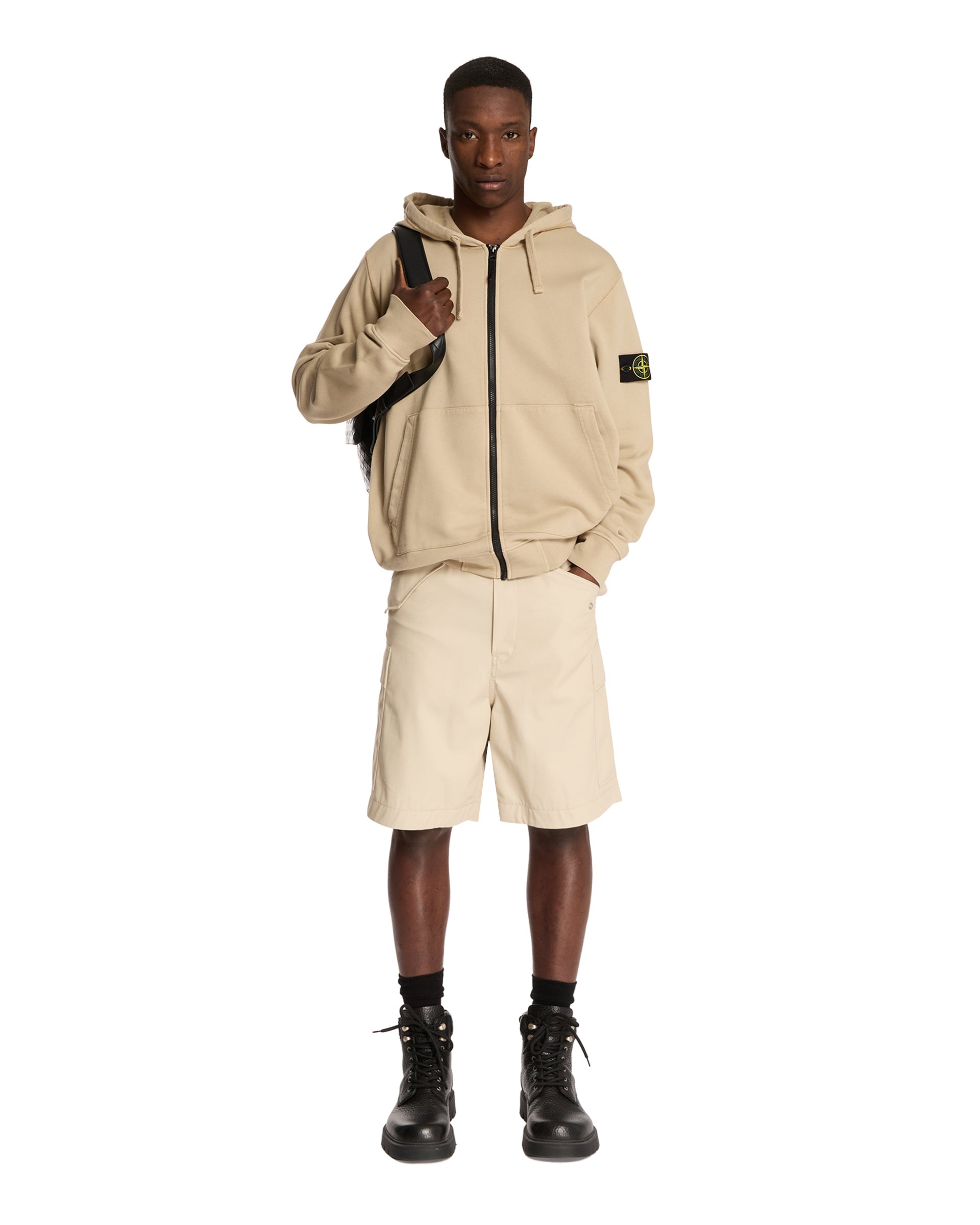 Stone Island 6100042 ORGANIC COTTON FLEECE | REVERSIBLE