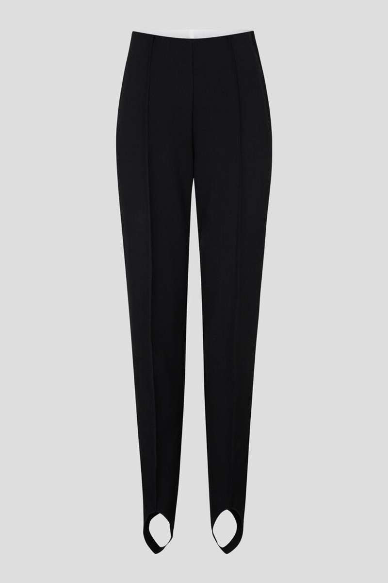 Elaine Stirrup pants in Black - 1