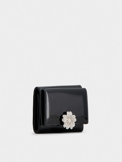 Roger Vivier RV Bouquet Wallet in Patent Leather outlook