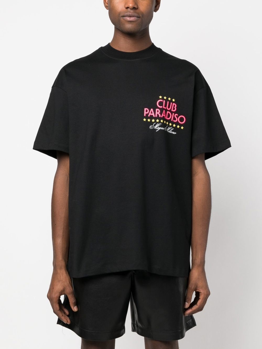 logo-print T-shirt - 3