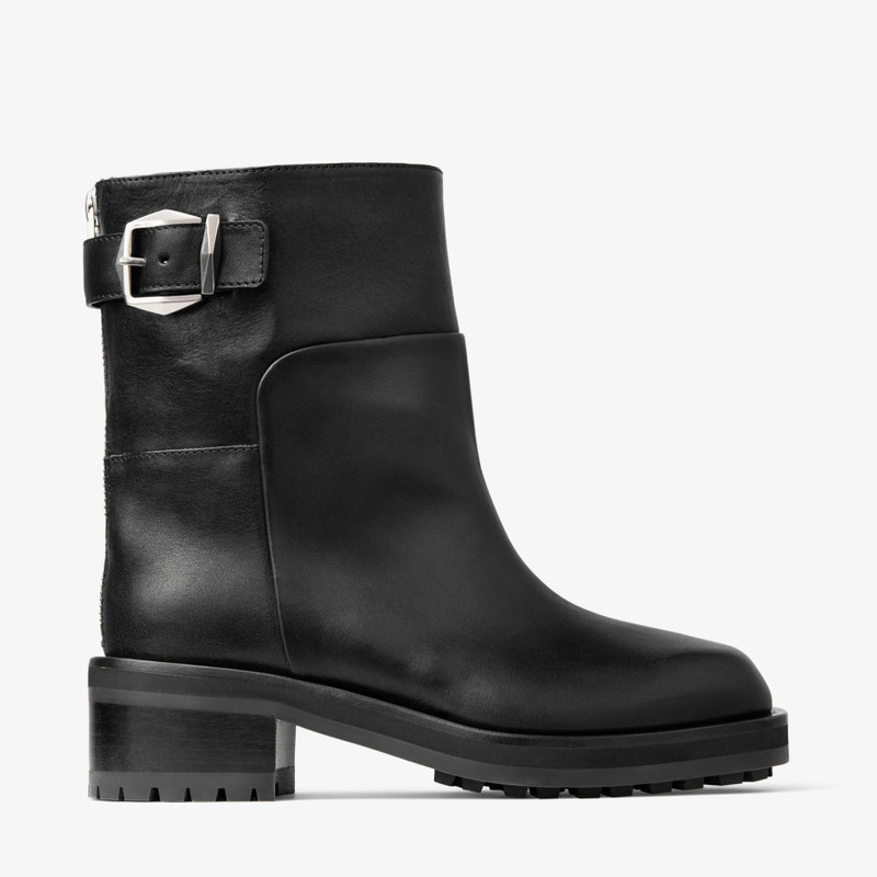 Brooklyn Ankle Boot 50 Black Leather Ankle Boots - 1