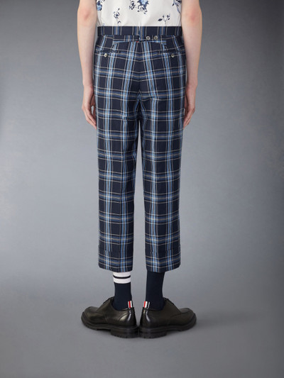 Thom Browne low-rise drop-crotch tailored trousers outlook