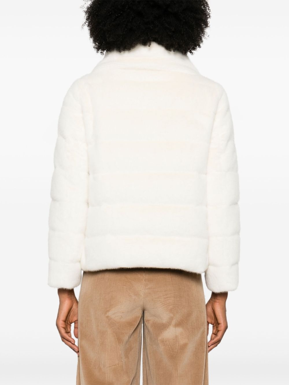 faux-fur jacket - 4