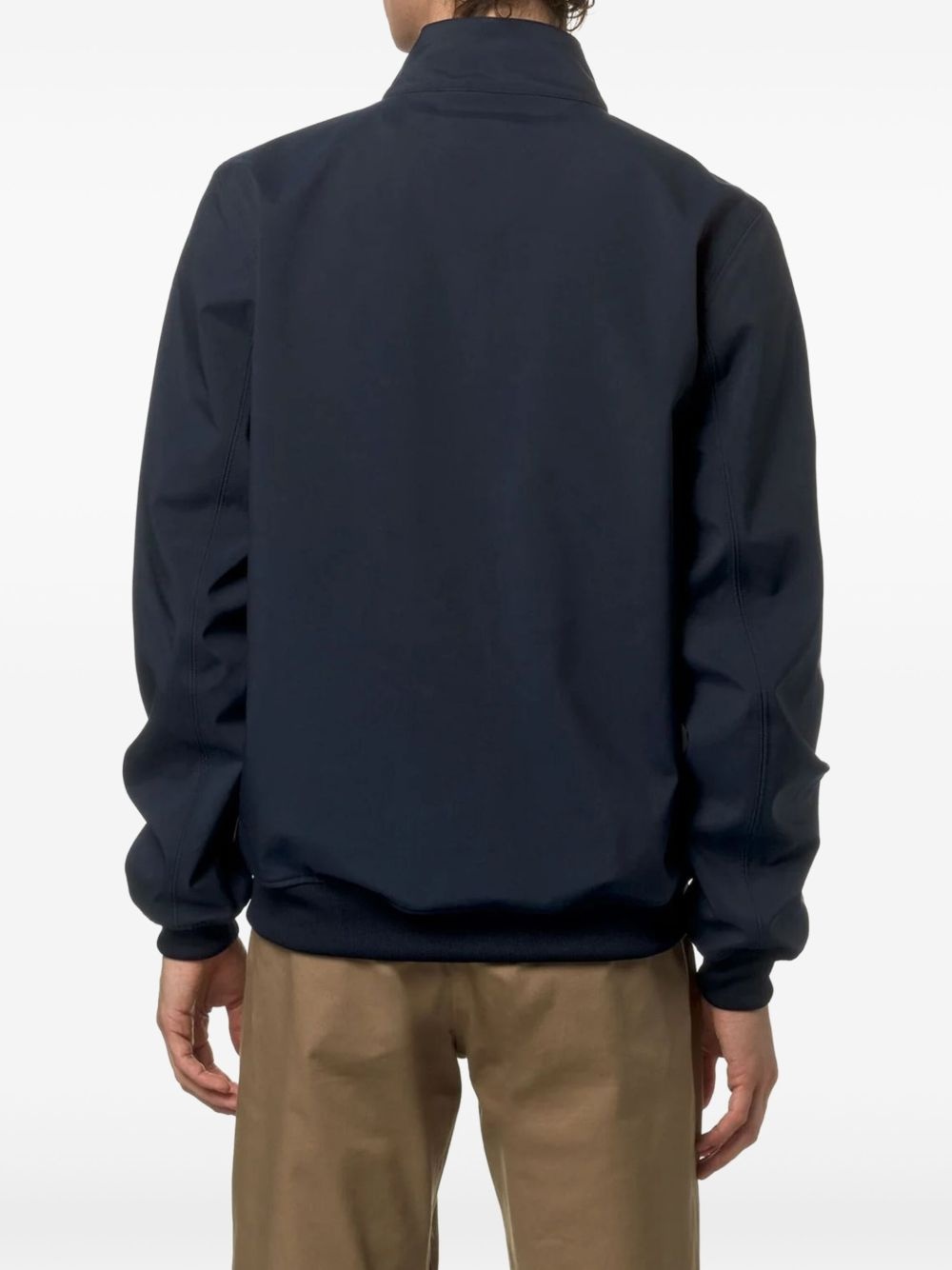 logo-patch jacket - 3