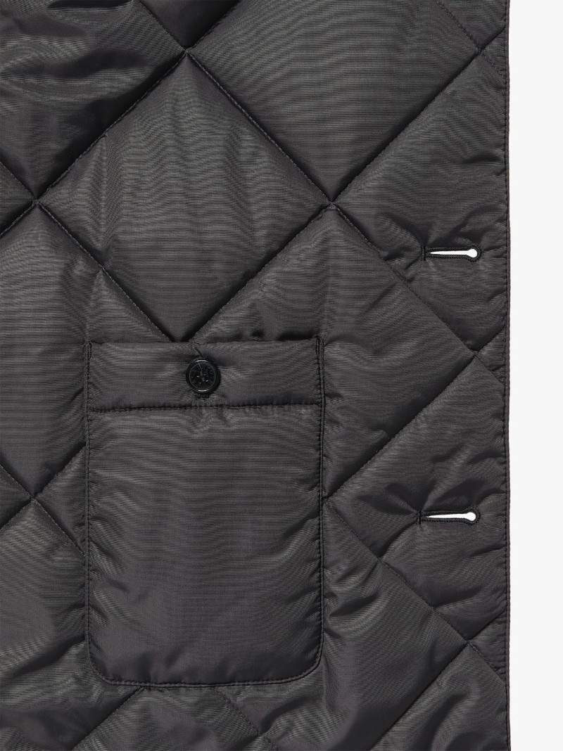 DUNDEE CHARCOAL NYLON LINER VEST | QC-107 5