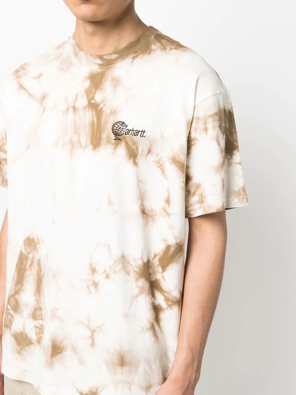 tie-dye logo-print T-shirt - 5