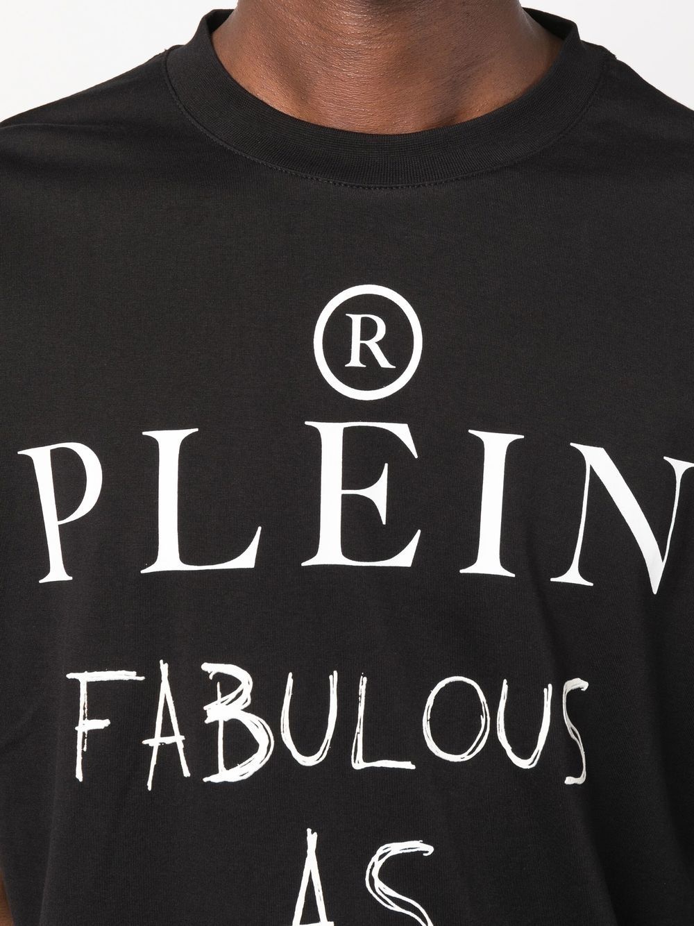 slogan print T-shirt - 5