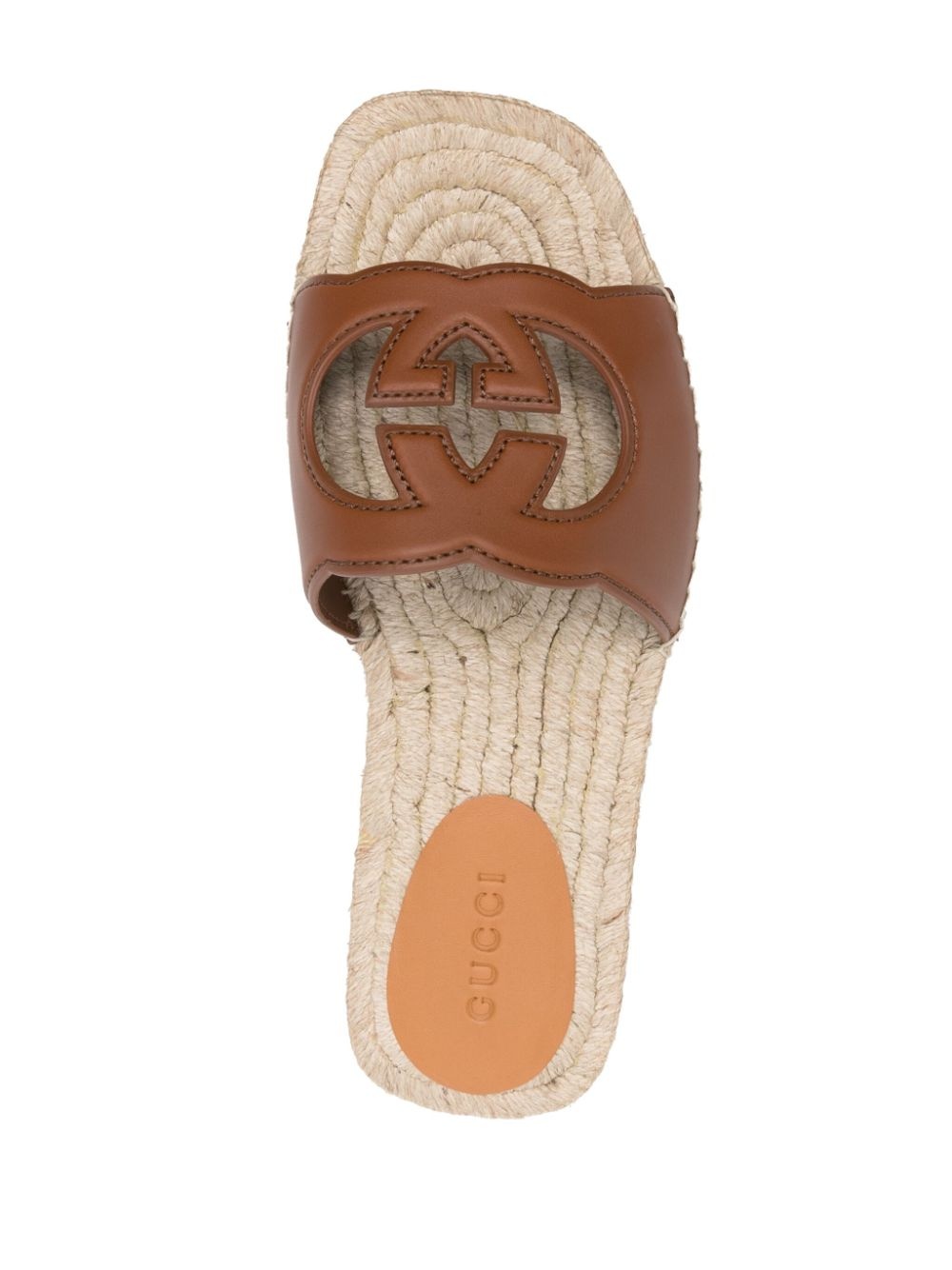 Interlocking G cut-out sandals - 4