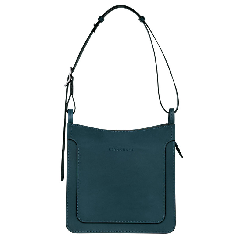 Le Foulonné S Hobo bag Ink blue - Leather - 1