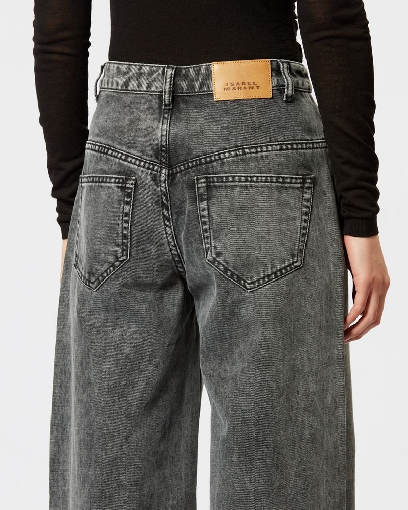 LEMONY DENIM PANTS - 5