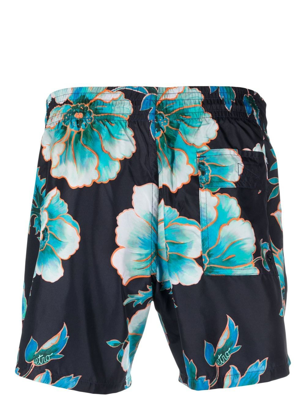 floral-print swim shorts - 2
