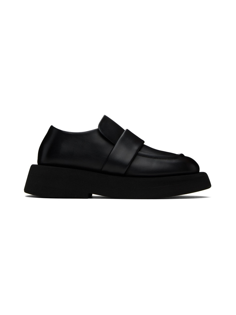 Black Gomme Gommellone Loafers 1